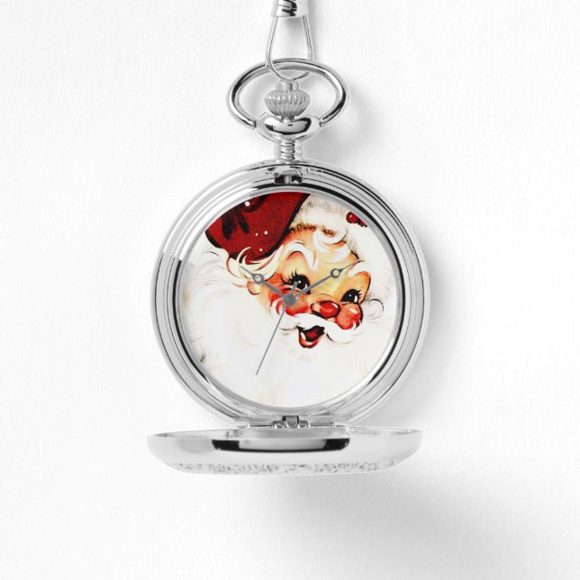 Reloj De Pulsera El viejo Papá Noel: Encanto festivo (Anverso)