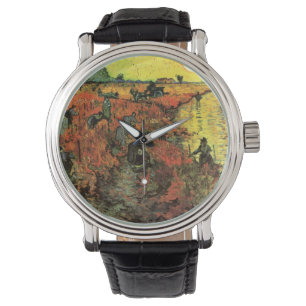 Reloj De Pulsera El viñedo rojo de Vincent van Gogh