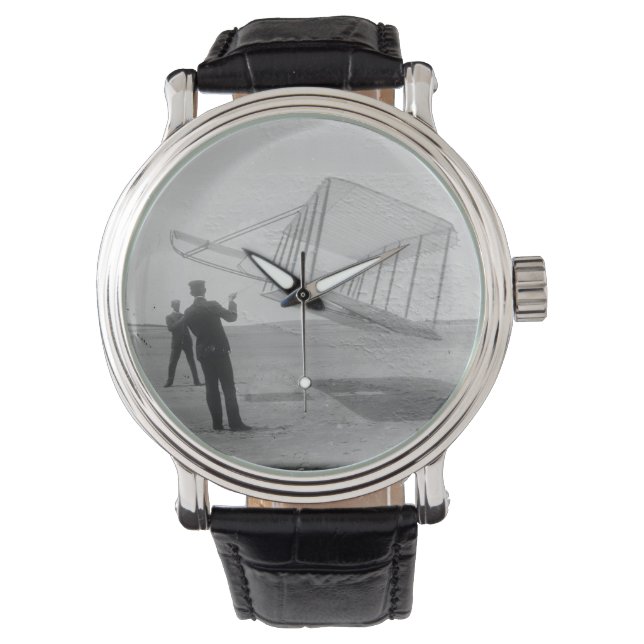 Reloj De Pulsera El vuelo de prueba de los hermanos Wright (Anverso)