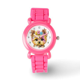 Reloj De Pulsera El yorkie dulce y adorable
