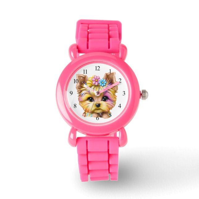 Reloj De Pulsera El yorkie dulce y adorable (Anverso)
