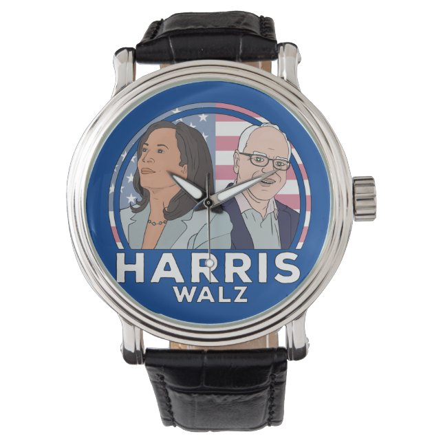 Reloj De Pulsera Elección de Harris Walz (Anverso)