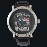 Reloj De Pulsera Elecciones 2024 Divertido voto Sasquatch EEUU<br><div class="desc">Elecciones 2024 Divertido voto Sasquatch EEUU</div>