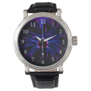 Reloj De Pulsera Electricidad de globo de plasma Arte Actual