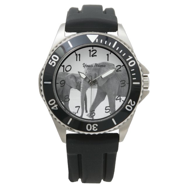 Reloj De Pulsera elefante (Anverso)