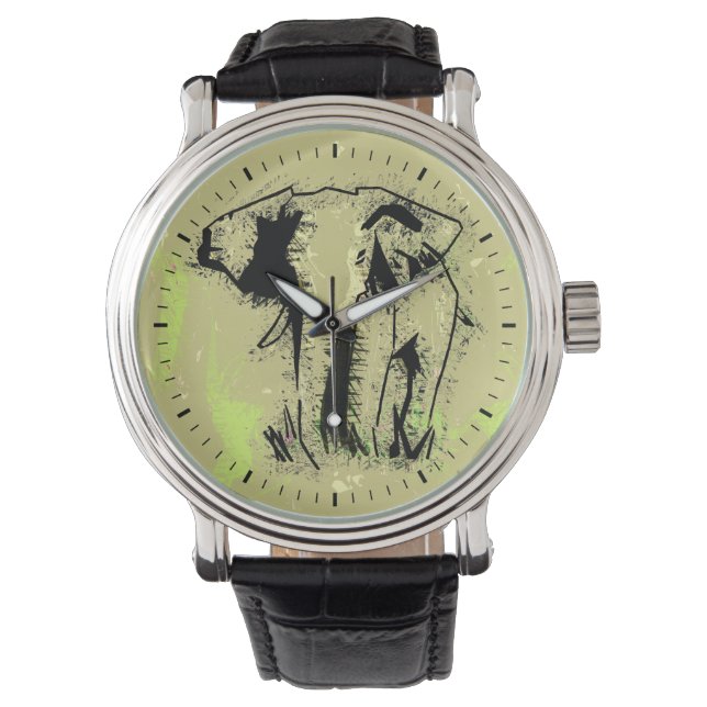 RELOJ DE PULSERA ELEFANTE (Anverso)