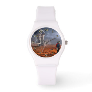 Reloj De Pulsera Elefante de fantasía y hombre