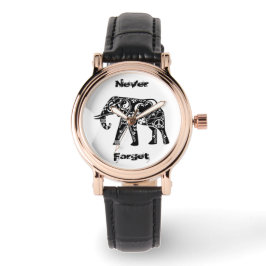 Reloj De Pulsera Elefante de la Paz