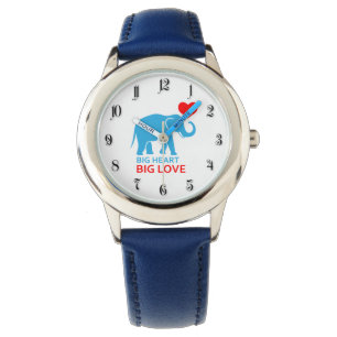Reloj De Pulsera Elefante enamorado