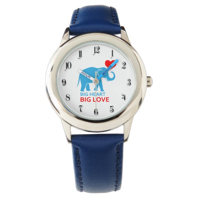 Reloj De Pulsera Elefante enamorado (Anverso)