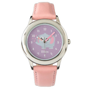 Reloj De Pulsera Elefante Infantil Para Chicas
