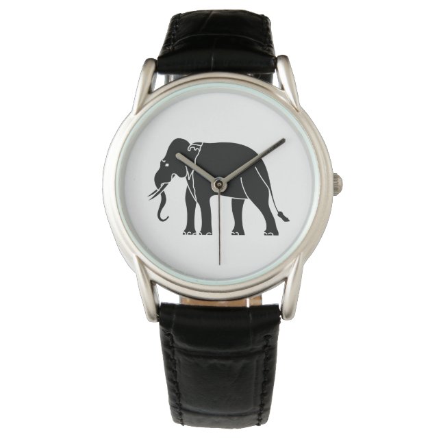 Reloj De Pulsera Elefante siamés (Anverso)