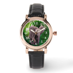 Reloj De Pulsera Elefante y selva