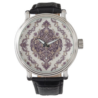 Reloj De Pulsera Elegant Damask