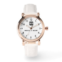 Elegant Vintage Floral Monogram couple names