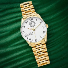 Reloj De Pulsera Elegant Wedding Monogram Custom Gift for Couples