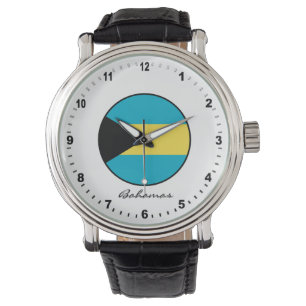 Reloj De Pulsera Elegante bandera de Bahamas Watch y Bahamas