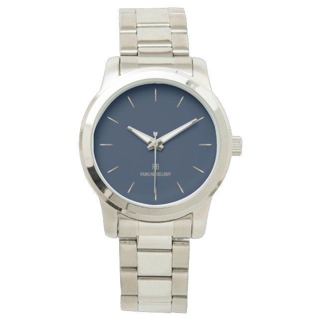 Reloj De Pulsera Elegante Blue Watch (Anverso)