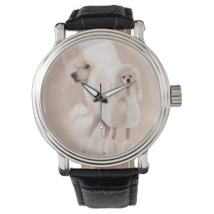 Reloj De Pulsera Elegante color pastel de fideos blancos