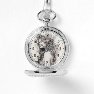 Reloj De Pulsera Elegante Cute Moderno Wifey Love   Regalo elegante