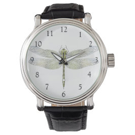 Reloj De Pulsera Elegante dibujo de líneas de Dragonfly suave