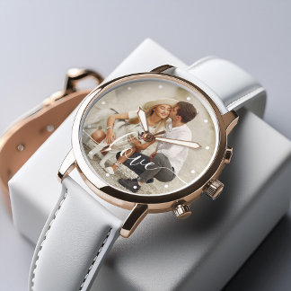 Reloj De Pulsera Elegante guión "Amor" foto Personalizado