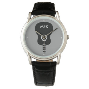 Reloj De Pulsera elegante guitarra acústica personalizado