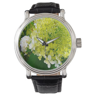 Reloj De Pulsera Elegante Hortensia Limelight Verde Chartreuse