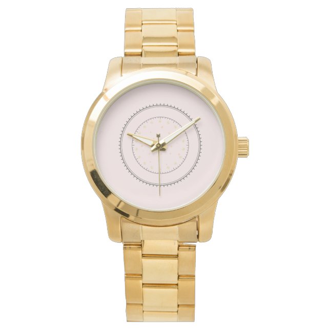 Reloj De Pulsera Elegante Moda Women's Gold eWatch (Anverso)
