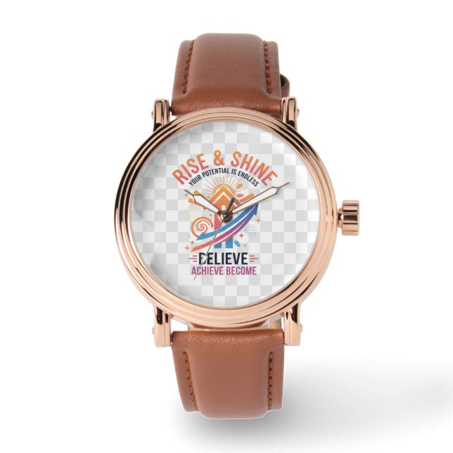 Reloj de pulsera elegante para hombre (Anverso)