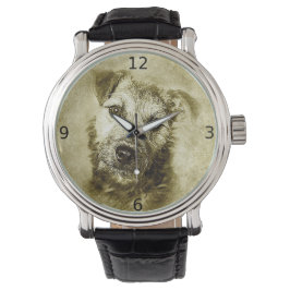 Reloj De Pulsera Elegante perro vintage