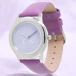 Reloj De Pulsera Elegante Profesional Simple Monograma Minimalista<br><div class="desc">Presentamos nuestra Elegante Colección Minimalista Profesional Simple Monograma: Eleva tu estilo con sofisticación atemporal y elegancia subestimada. Esta colección, elaborada con meticulosa atención a los detalles, presenta diseños minimalistas adornados con su monograma personalizado. Cada pieza exuda profesionalismo y refinamiento, perfecto para dar una impresión duradera en cualquier entorno. Desde la...</div>