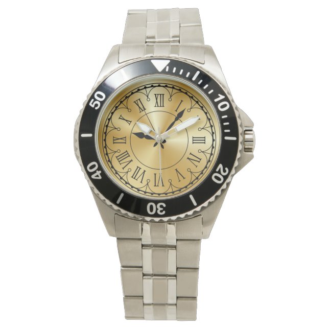 Reloj De Pulsera Elegante pulsera de acero inoxidable Unisex sobred (Anverso)