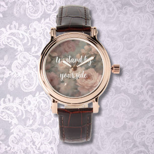 Reloj De Pulsera Elegante regalo floral conmemorativo para madre af