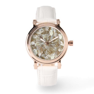 Reloj De Pulsera Elegante Rosa floral Petal