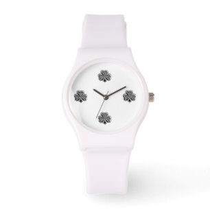 Reloj De Pulsera Elegante trendy y afortunado shamrock irlandés