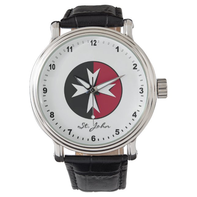 Reloj De Pulsera Elegante Wales Watch & Welsh Flag / Cymru (Anverso)