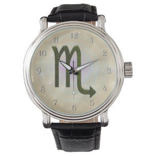 Reloj De Pulsera Elegir color Escorpio Zodiaco Rótulo Astrológico