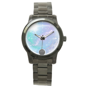 Reloj De Pulsera Elemento Aire De Cita De Rótulo Zodiaco Moderno