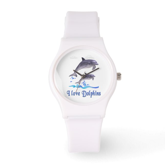 Reloj De Pulsera Elementos para delfines (Anverso)