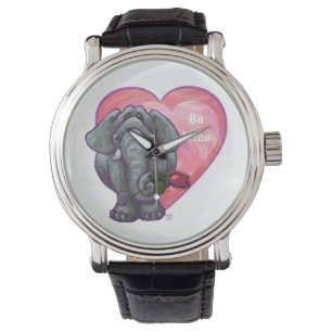 Reloj De Pulsera Elephant El día de San Valentín