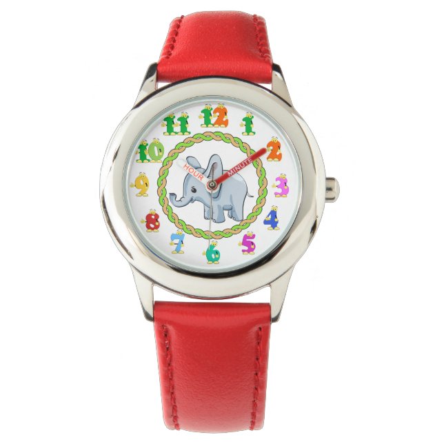 Reloj De Pulsera Elephant Lover (Anverso)
