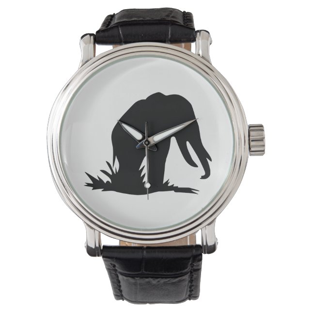 Reloj De Pulsera Elephant Silhouette (Anverso)
