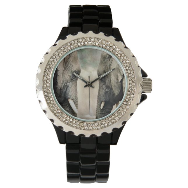 Reloj De Pulsera Elephant Soulmates (Anverso)