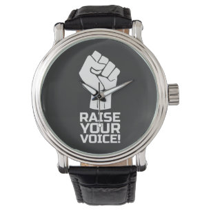 Reloj De Pulsera ¡Eleva Tu Voz 1 W