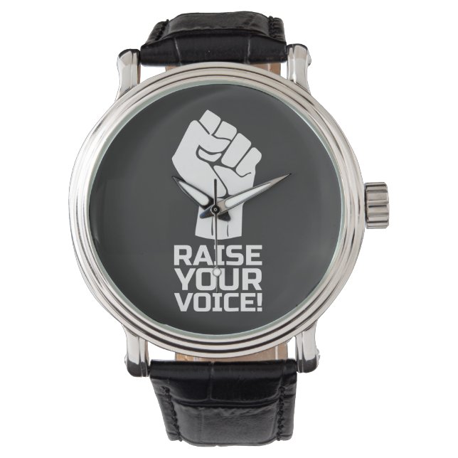 Reloj De Pulsera ¡Eleva Tu Voz 1 W (Anverso)