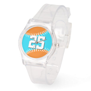 Reloj De Pulsera elige CUALQUIER color de equipo con número de cami