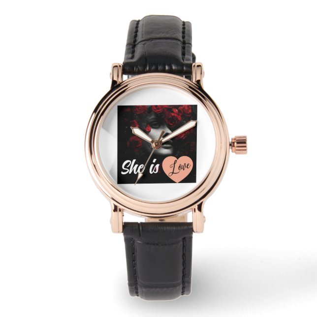 Reloj De Pulsera Ella es Amor (Anverso)