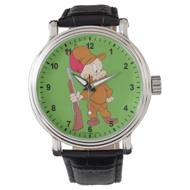 Reloj De Pulsera ELMER FUDD™ | Con pistola (Anverso)