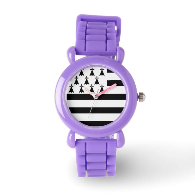 Reloj De Pulsera Emblema de bandera de Bretaña (Anverso)